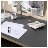 LAGKAPTEN / ALEX Desk, grey/wood effect, 120x60 cm